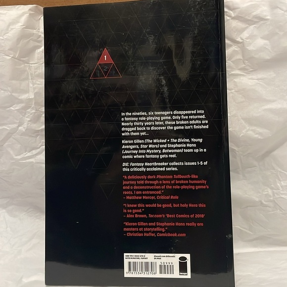 Lot of 2 Comic Book Graphic Novel The Black Monday Murders  Fantasy Heartbreaker - Picture 3 of 8